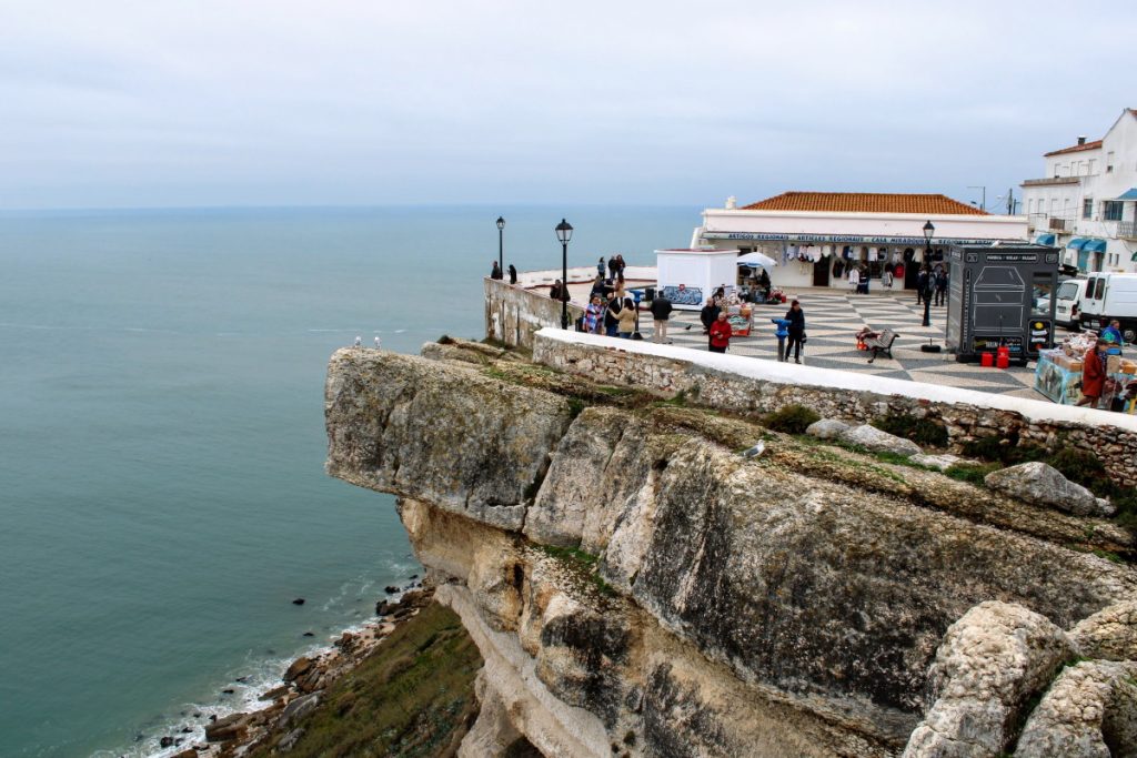 viewpoint of Suberco of Nazaré in Portugal
